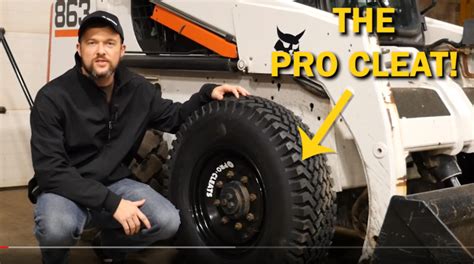 [NEW PRODUCT] Pro Cleat Skid Steer Snow Tires 